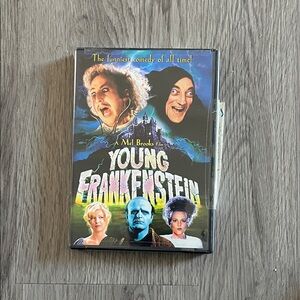 Young Frankenstein DVD sealed open in front a bit
